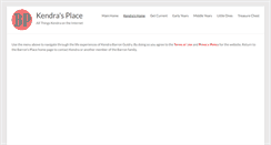 Desktop Screenshot of kendra.barronsplace.com